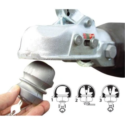 Image of Generic UNIVERSAL HITCHLOCK CARAVAN TRAILER HITCH COUPLING TOW BALL LOCK SECURITY HIGH A [1 1322 1]