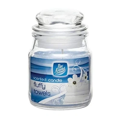Image of Pan Aroma Fluffy Towels Scented Candle Small jar