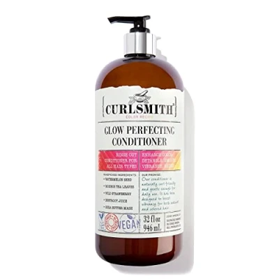 Image of Curlsmith Glow Perfecting Conditioner Vegan for Any Hair Type (947ml)