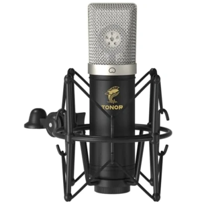 Image of TONOR USB Microphone Kit, Recording 192kHz/24Bit Plug &amp; Play Condenser Computer Mic for Podcast, Game, YouTube Video, Stream, Voice Over, TC 2030