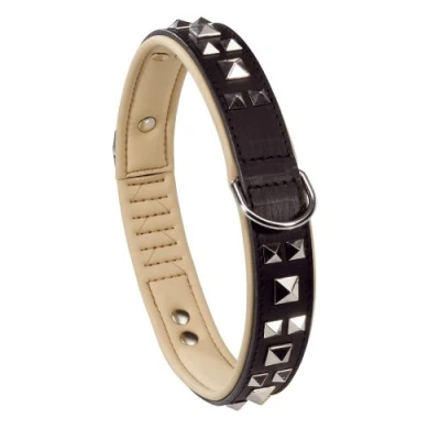 Image of Ferplast Giotto Luxor Dog Collar, 45 49 cm/ 25 mm, Black