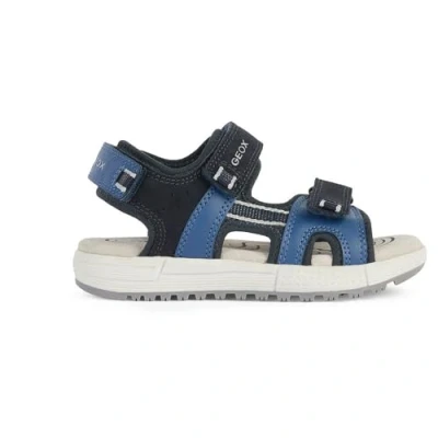 Image of Geox J Sandal Albums Boy, Navy red, 7.5 UK Child