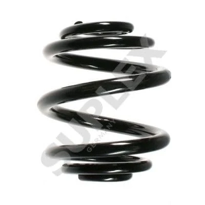 Image of 8N0511115E Coil spring SUPLEX 03231 Rear Axle with inconstant wire diameter, Mini Block red AUDI: TT Coupe, Roadster, A3 Hatchback