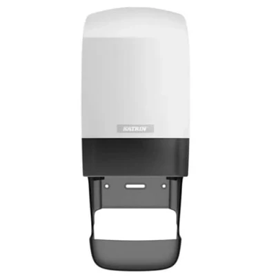 Image of Katrin System Toilet Roll Dispenser with Core Catcher White 77465