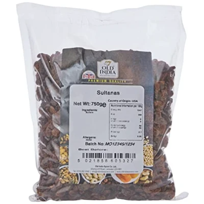 Image of Old India Sultanas 750g