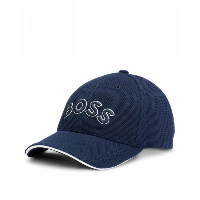 Image of BOSS Unisex Cap, Size: One Size, Dark blue