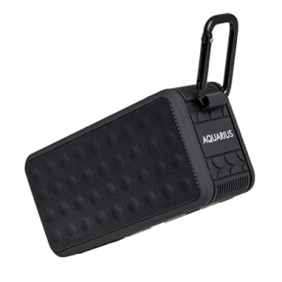Image of Aquarius Portable &amp; Waterproof BluetoothSpeaker High Quality Sound Bass, Black One Size