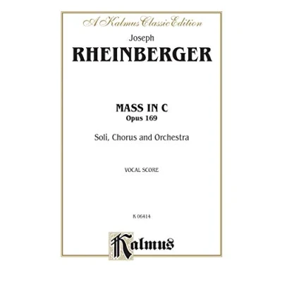 Image of Mass in C, Op. 169: Orch. (Kalmus Edition)