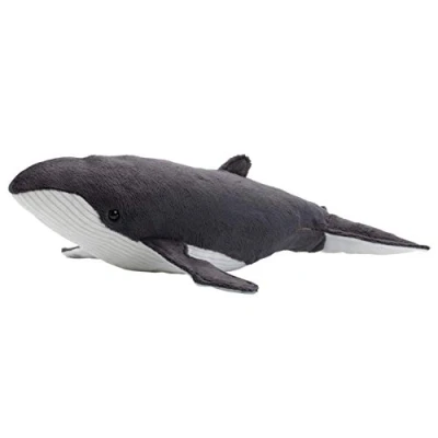 Image of WWF Plüsch Humpback Whale Soft Toy Realistic with Many Similar Details and Supple CE Approved Height 33 cm