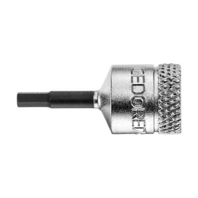 Image of Gedore Screwdriver bit socket 1/4&quot; in hex 2,5 mm