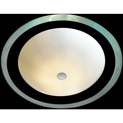 Image of Italux Lighting Torino Modern 2 Light Flush Ceiling Light, G9 ITLMX6209 2A
