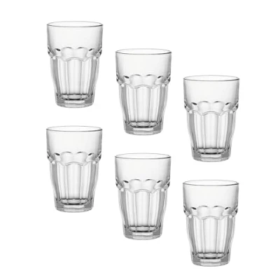 Image of Bormioli Rocco Long drink glasses Rock Bar 370 ml 6 pieces