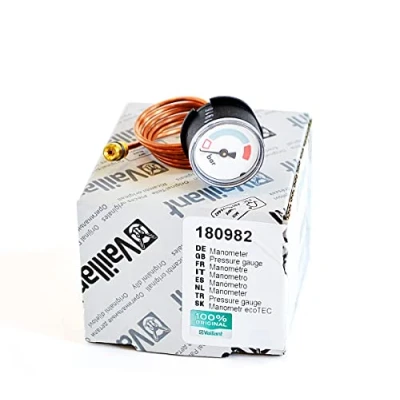 Image of Vaillant Pressure Gauge (Manometer) 180982 by