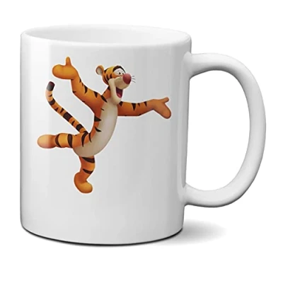 Image of Mugtime (TM) Tigger Winnie The Pooh Funny Tea Coffee Mug Cup Ceramic 330ml 11oz