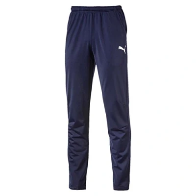 Image of PUMA Men&#039;s Liga Training Core Pants, Blue, M UK