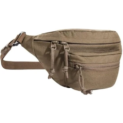 Image of Tasmanian Tiger TT Modular Hip Bag Tactical Bum Molle Compatible EDC with 3 Compartments, Coyote brown, 28 x 14 7 cm