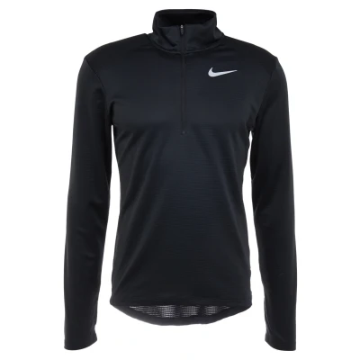 Image of Nike Performance M NK Pacer TOP HZ Long sleeved top, Men&#039;s, Size: XXL, Black/reflective silver