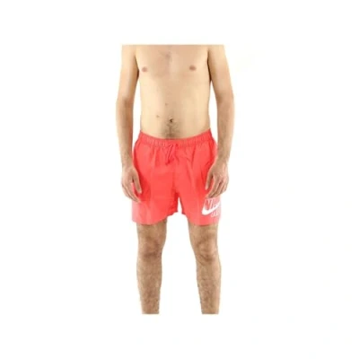 Image of NIKE Men&#039;s 5&quot; Volley Short Swimsuit, Bright Crimson, S UK