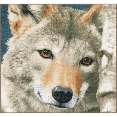 Image of Vervaco Wolf, Aida, Multi, 19.6 x 1.4 1 cm