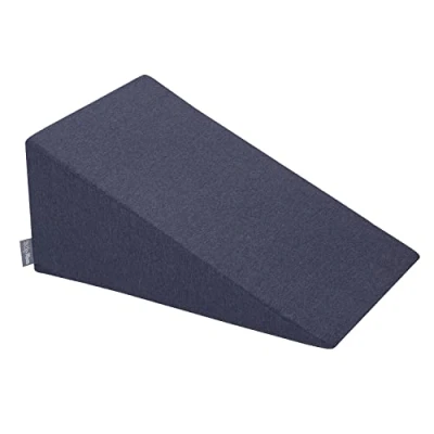 Image of KiddyMoon Foam Playground For Kids Obstacle Course Children Montessori Toy Babies Soft Construction Blocks Element, Wedge, Made In The EU, Darkblue: