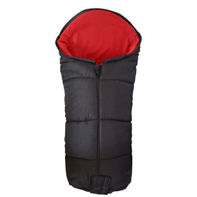 Image of Deluxe Footmuff/Cosy Toes Compatible with iCandy Strawberry Pushchair Red