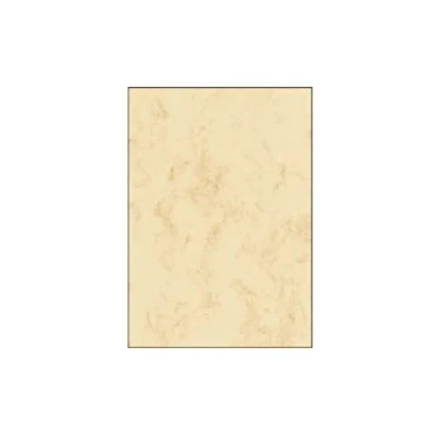 Image of SIGEL DP907 Marbled Writing Paper, A5, 90 gsm double sided, Beige, 100 sheets