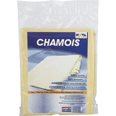 Image of GRANVILLE PREMIUM GENUINE CHAMOIS LEATHER 100% SHEEPSKIN 1.5 Sq Ft Small