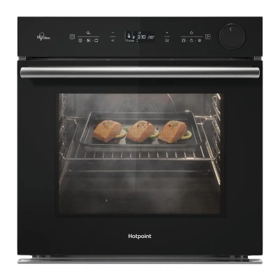 Image of Hotpoint Class 4 SI4S 854 C BL Air Fry Electric Oven with Active Steam