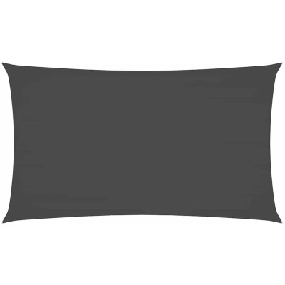 Image of vidaXL Sunshade Sail Oxford Fabric Rectangular 2x4.5 m Anthracite