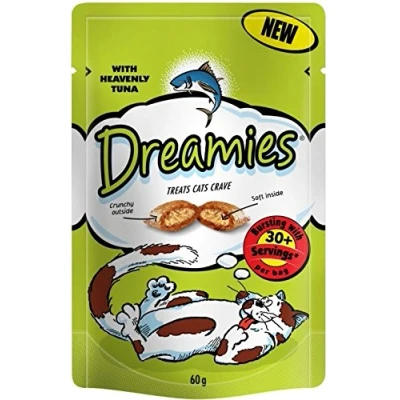 Image of Dreamies Cat Treats with Turkey (60g) Pack of 6