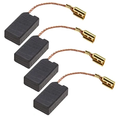 Image of ECSiNG 2 Pairs 6.3x10x17.5mm/0.25x0.39/0.69inch Carbon Brushes Auto Stop Hammer Replacement Part Compatible with HILTI TE14 TE15 TE15C TE18M TE24 TE25 TE104 Power Tool Accessories