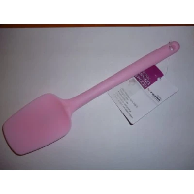 Image of RED Silcone mixing spoon