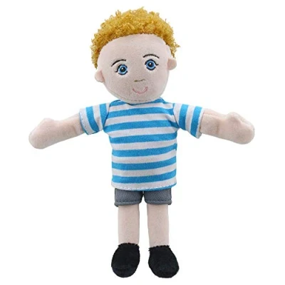Image of The Puppet Company Finger Puppets Boy (Light Skin Tone)