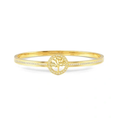 Image of Nomination Pretty Bangles Large Gold Tree of Life