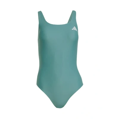 Image of adidas Performance V BACK Swimsuit, Women&#039;s, Size: 36, Preloved teal