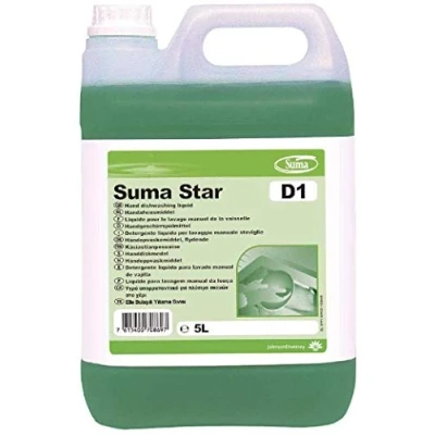 Image of Suma Star D1 Washing Up Liquid Pack quantity 2 x 5 ltr