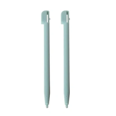Image of 2x Ice Blue Turquoise Replacement Stylus Touch Screen Pens, Compatible with Nintendo DS Lite (DSL)