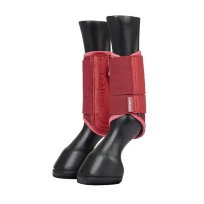 Image of LeMieux Arika Mesh Brushing Boots Ember Medium