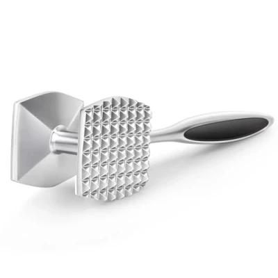 Image of Aliglow Meat Tenderizer Hammer Tool Pounder For Tenderizing Steak Beef Poultry