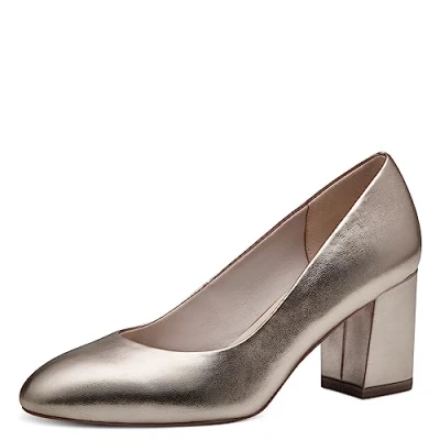 Image of Tamaris Women&#039; 1 22407 41 Pump, Light Gold, 4 UK