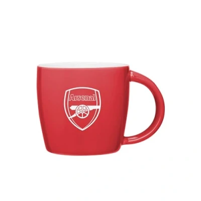 Image of FOCO Officially Arsenal FC Sandblasted Red Football Mug