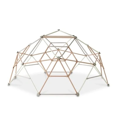 Image of EXIT Toys Pastel Metal Climbing Dome, Modern Design, Sturdy Construction, With Ground Anchors, For Toddlers &amp; Children, ø10ft