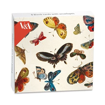 Image of Mini Notecard Wallets 8 Notecards Butterflies Design