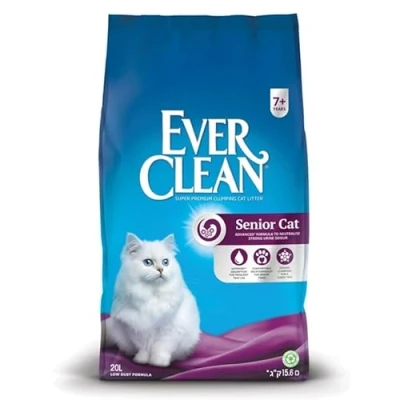 Image of Ever Clean Senior Cat, Clumping Cat Litter 20L