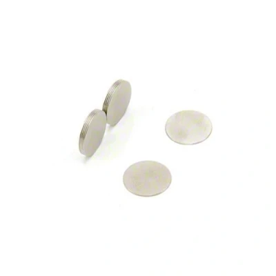 Image of N42 Neodymium Magnet for Arts, Crafts, Model Making, DIY, Hobbies, Office and Home 15mm dia x 0.5mm thick 0.28kg Pull Pack of 100