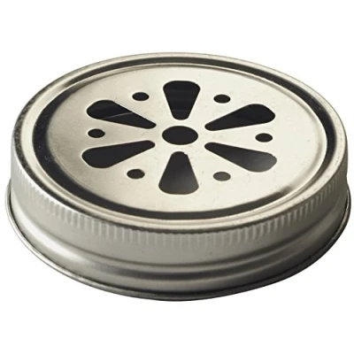 Image of Kilner Flower Lids For Handles Jars Set Of 6