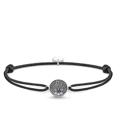 Image of Thomas Sabo Unisex Bracelet Little Secret Tree of Love blackened 925 Sterling Silver LS089 907 11 L22v