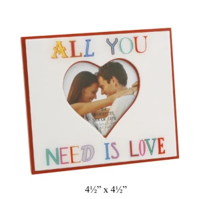 Image of Brighter Side Of Life Photo Frame (15x10cm) All You Need Is Love