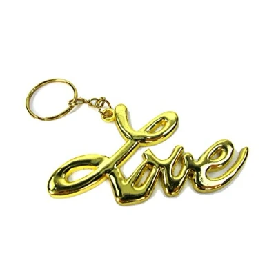 Image of Sex and the City Love Keychain Keyring Keyfob Satc Gold/Silver, Gold, One size