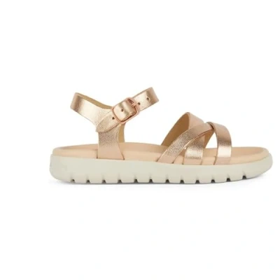 Image of Geox J Soleima Gir Sandal, Copper, 11.5 UK Child